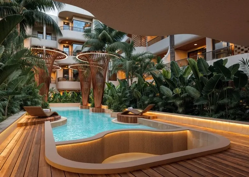 Eleva By Hiranandani Pool Decks